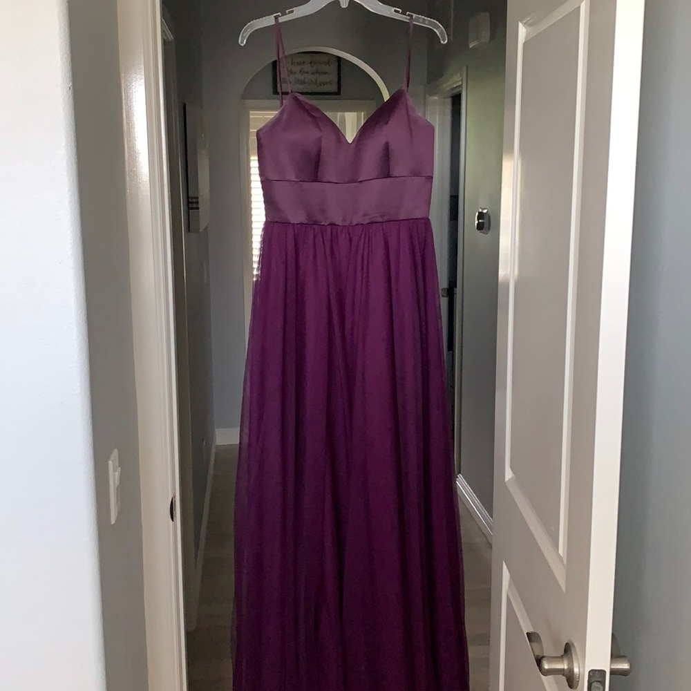Selling a used size 10 Mori Lee Bridesmaid dress.